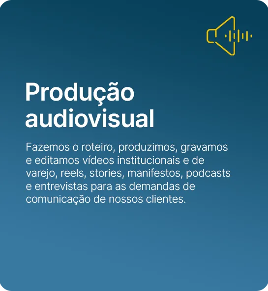 produção audiovisual